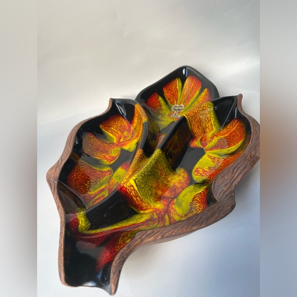 Vintage Sequoia Ware Mid Century Divided Dish - Picture 3 of 5